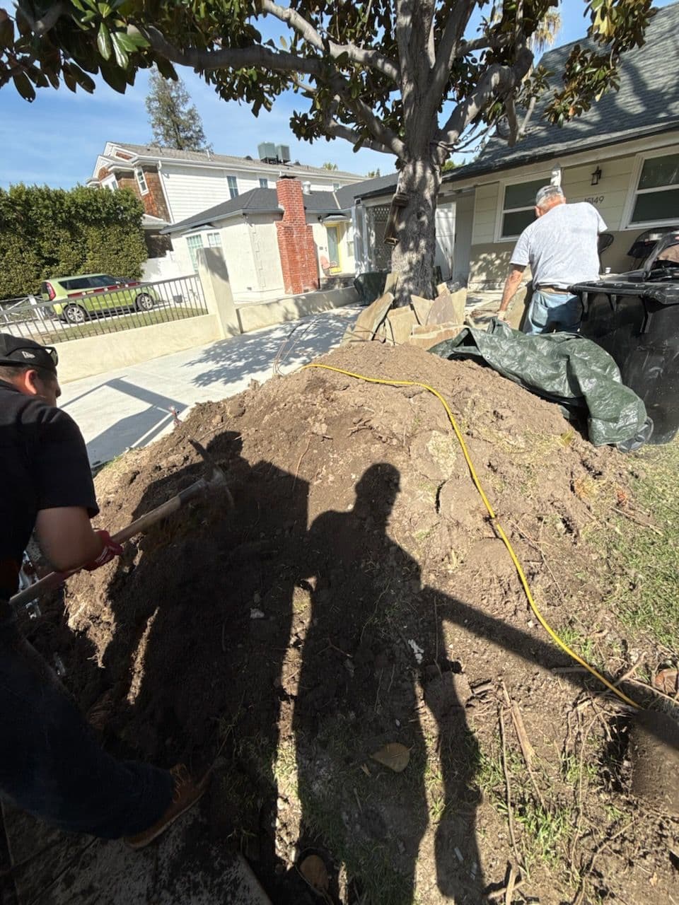 Yard Dirt Removal in Van Nuys