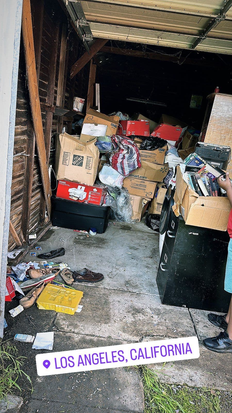 Los Angeles Garage Decluttering Success